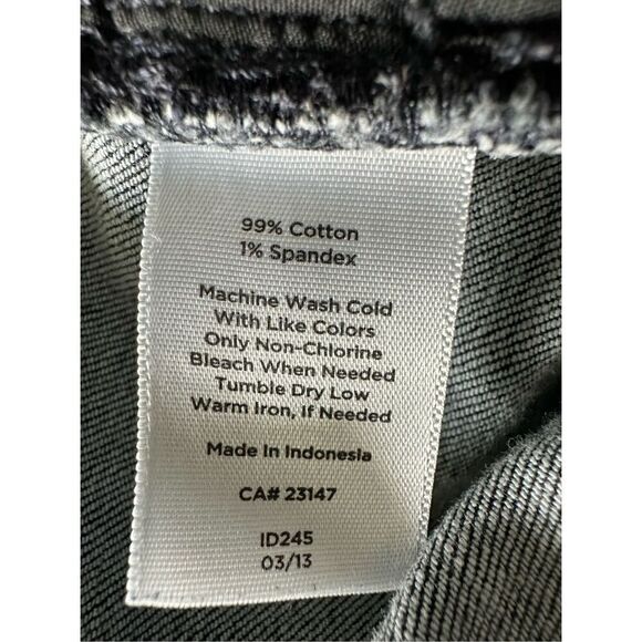 Talbots Heritage Straight Leg Denim Jeans 16 Black - Picture 14 of 14